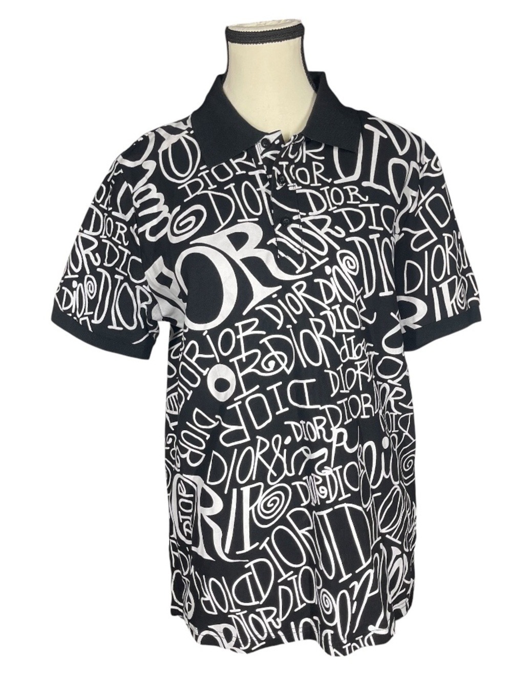 Dior Shawn Stussy Polo T-Shirt